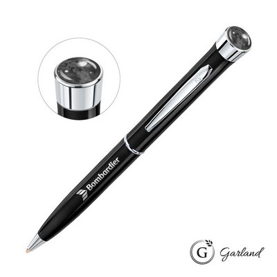 Garland® Patriot Aura Ballpoint Twist Pen - Chrome Accent