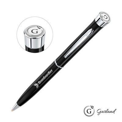 Garland® Patriot Ballpoint Twist Pen - Chrome Accent
