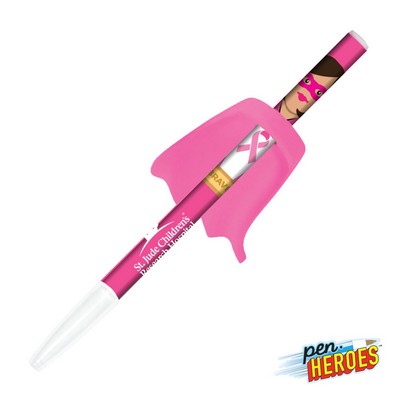 Pen Heroes™ Awareness Series Female w/Cape Pen
